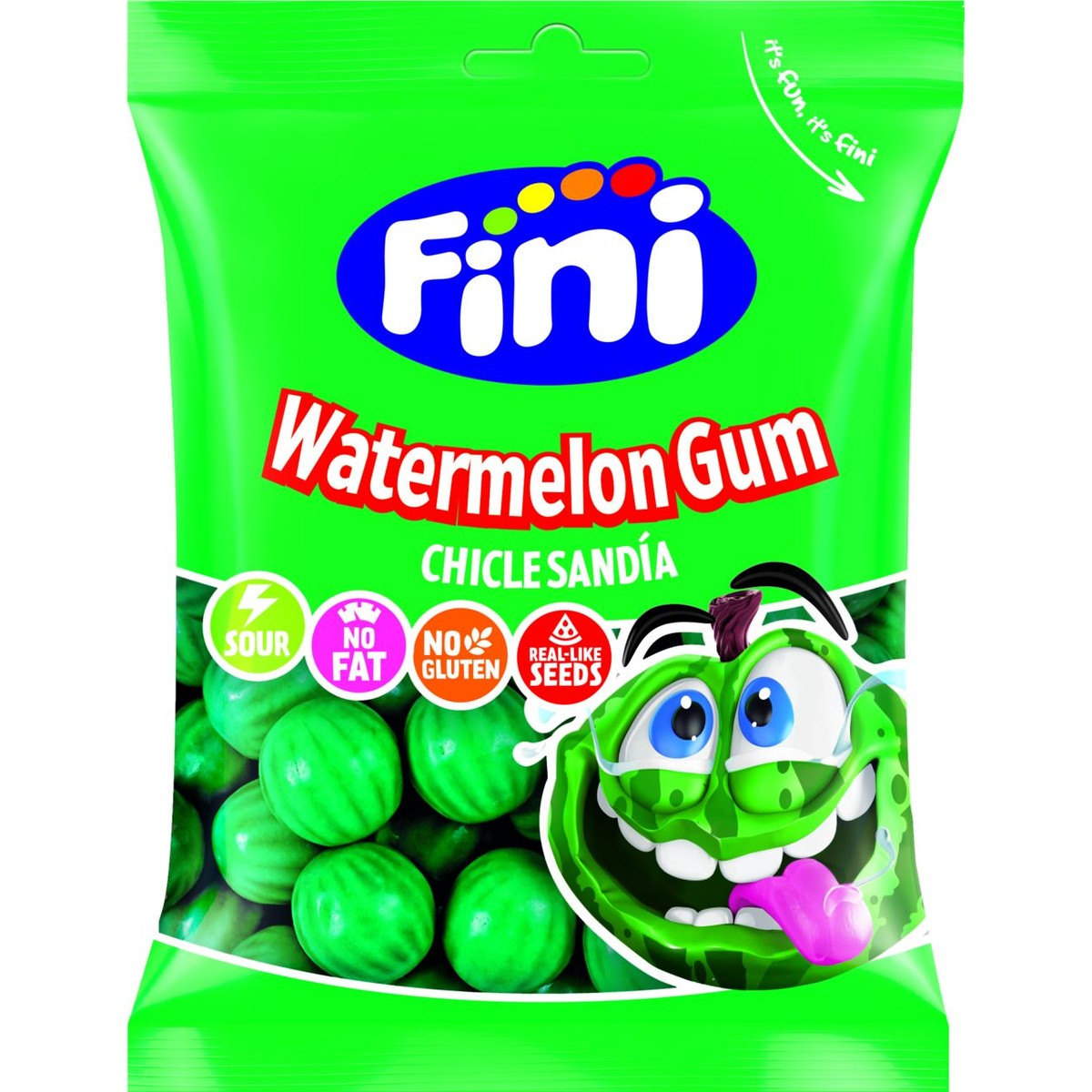 Fini Chewing Gum Watermelon 12 x 90 g