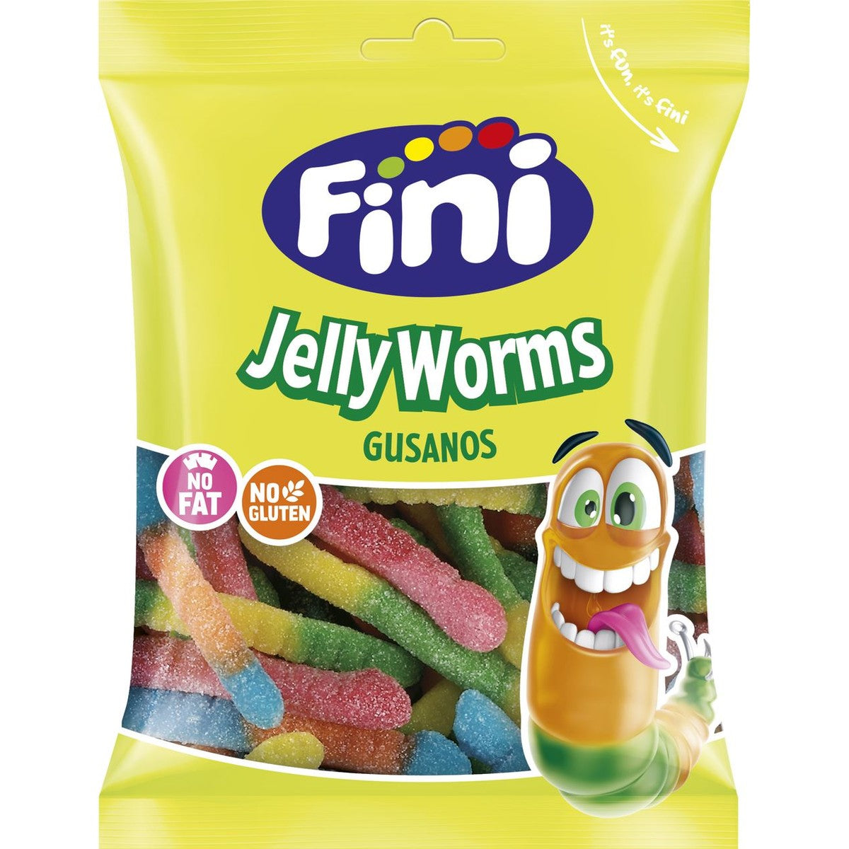 Fini Sour Worms 12 x 90 g