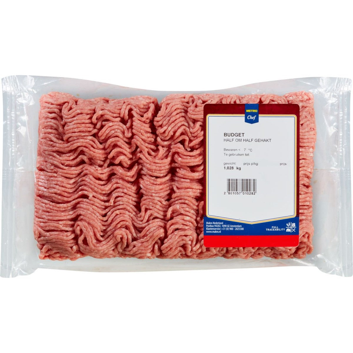Half-and-half Minced Meat Bl 1 kg fresh weight