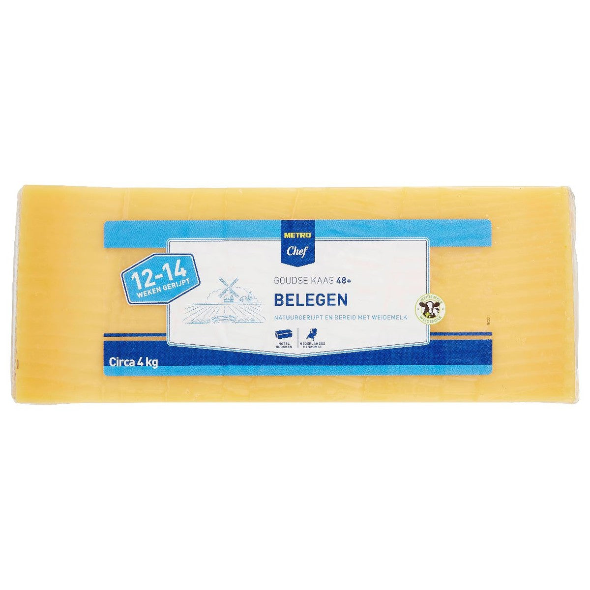 Gouda cheese Mature 48+ hotel block approx. 4 kg