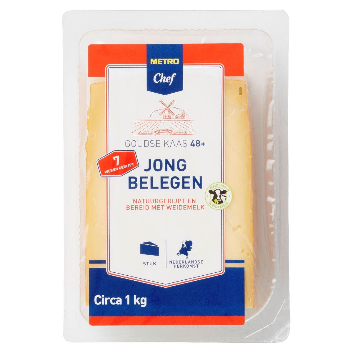 Gouda cheese Young matured 48+ approx. 1 kg
