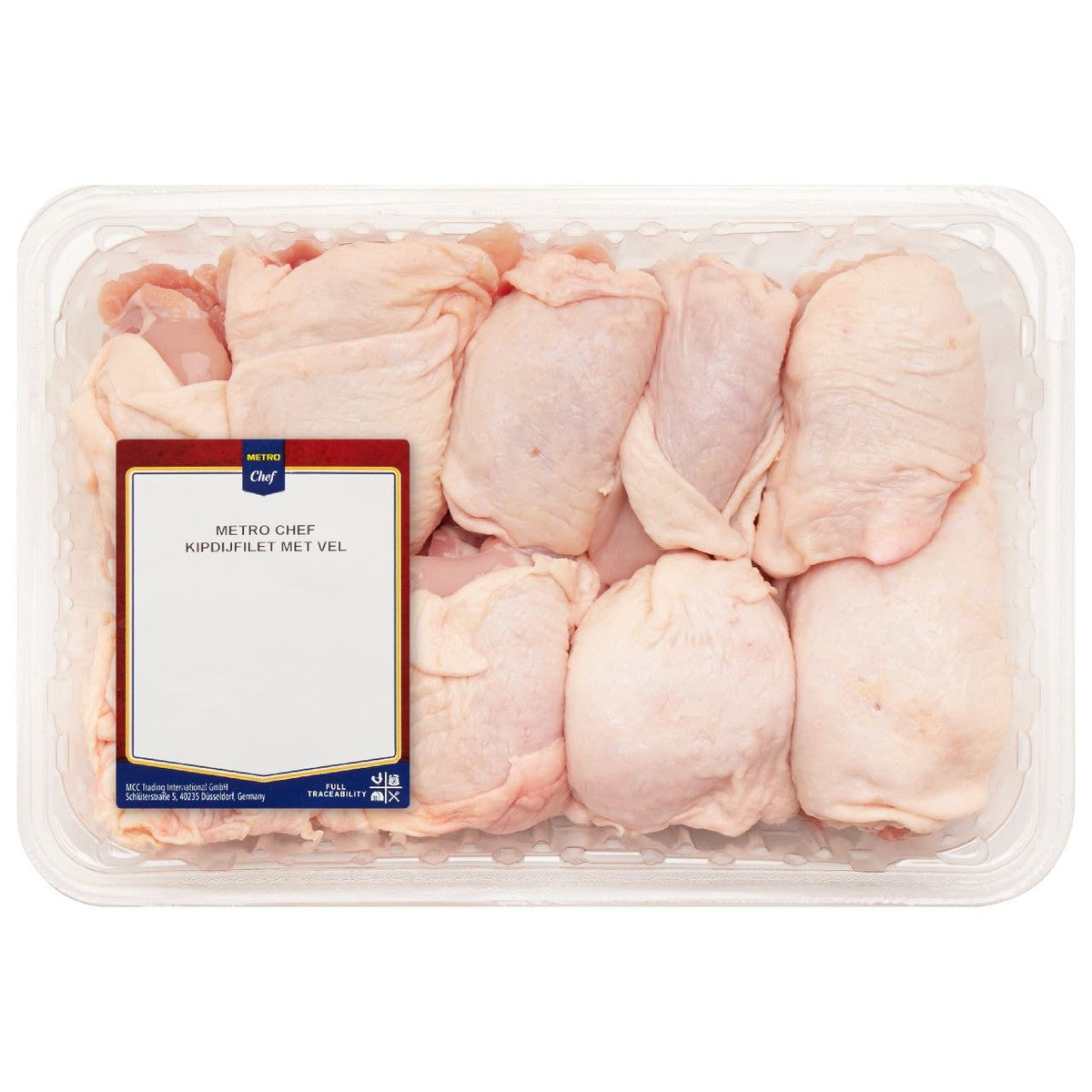 Boneless skinless chicken thighs 1 kg fresh weight