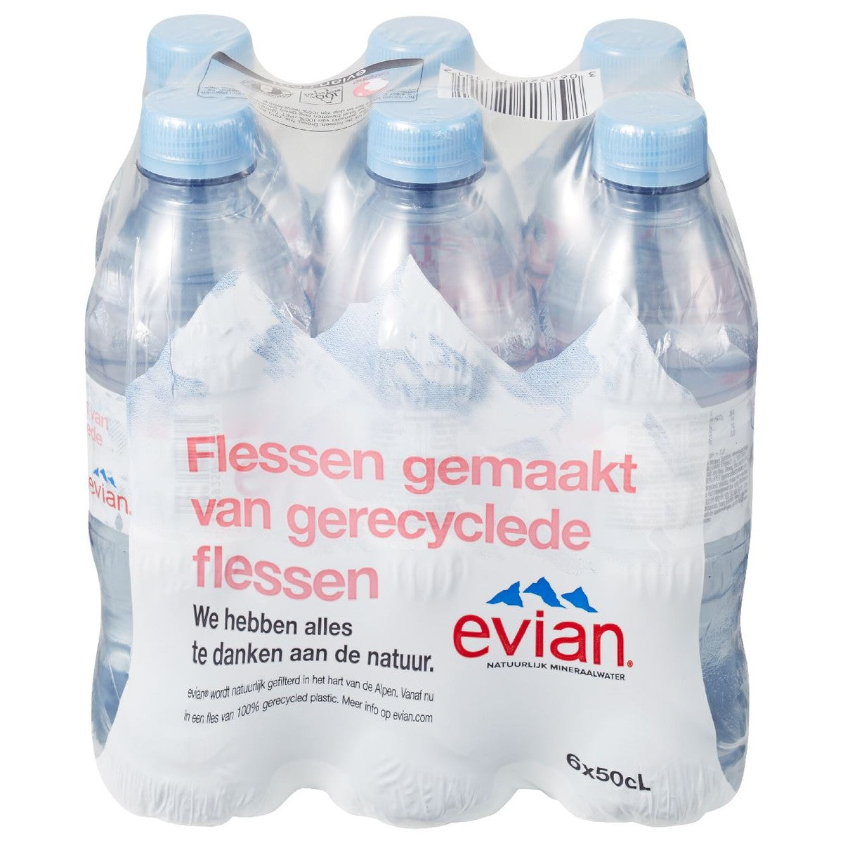 evian Mineral water 6 x 50 cl