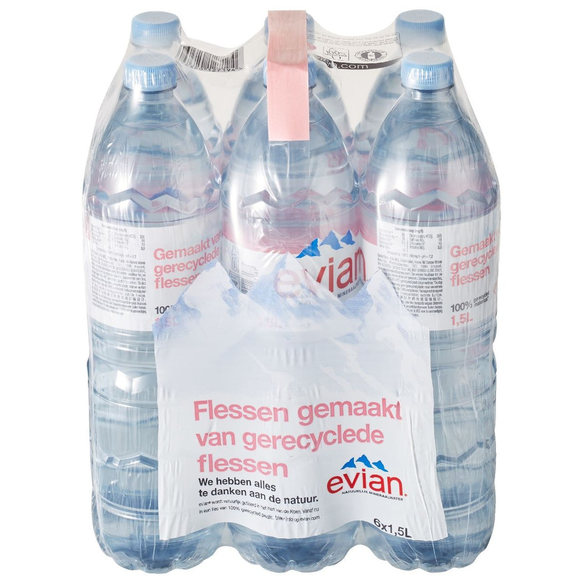 evian Mineral water PET 6 x 1.5 l