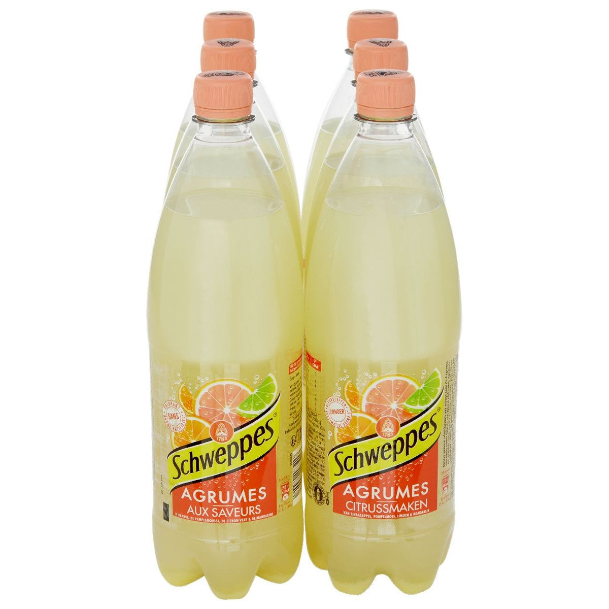 Schweppes Agrumes PET 6 x 1 liter