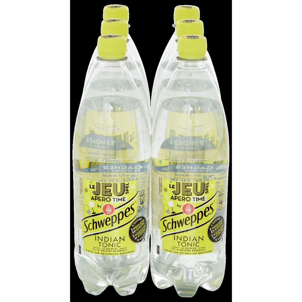 Schweppes Indian tonic PET 6 x 1 liter