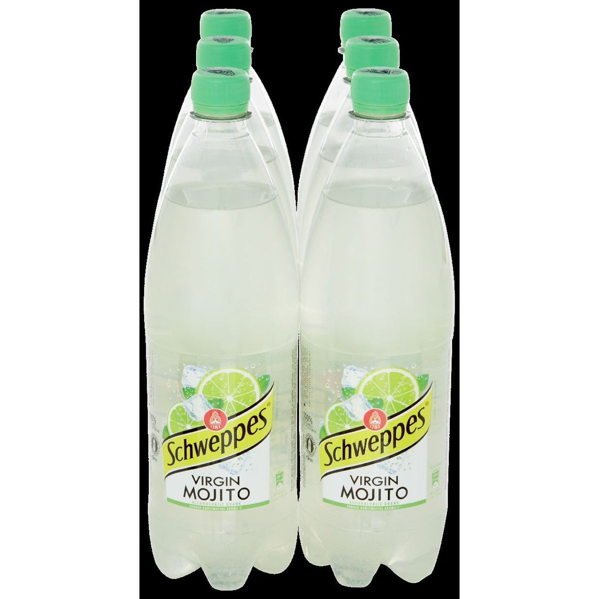 Schweppes Virgin Mojito Non-alcoholic Drink 6 x 1 liter