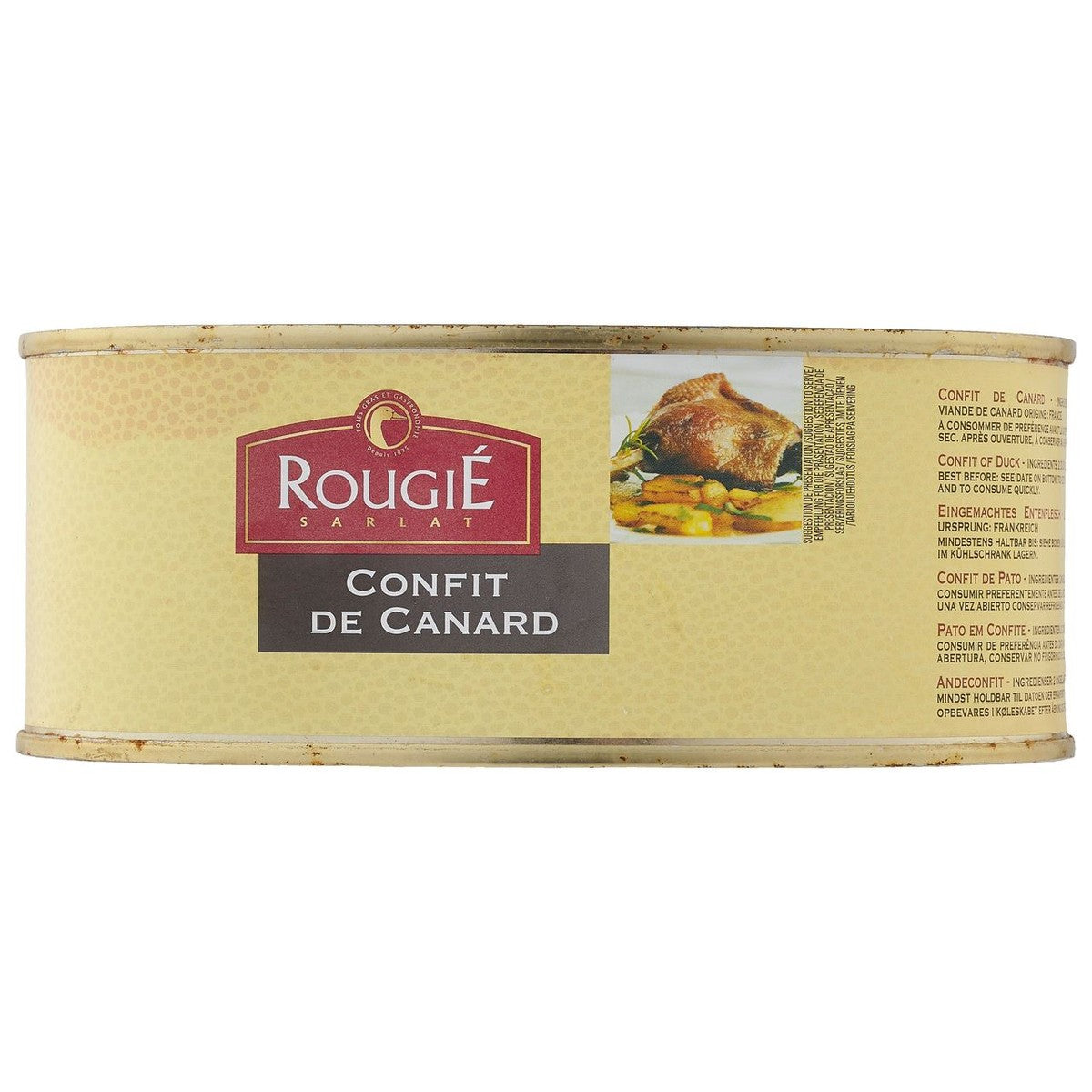 Rougié Confit de canard can 1350 grams