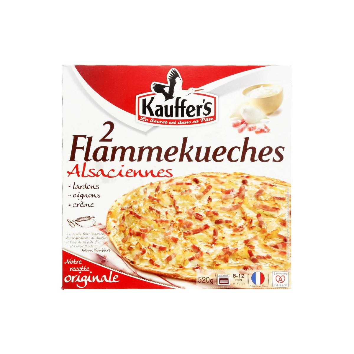 Kauffer's Flammkuchen Ham Onion 2 x 260 g