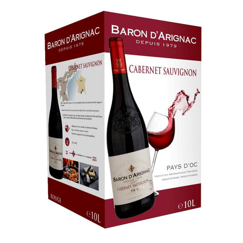 Baron d'Arignac VDF Rouge 10 l