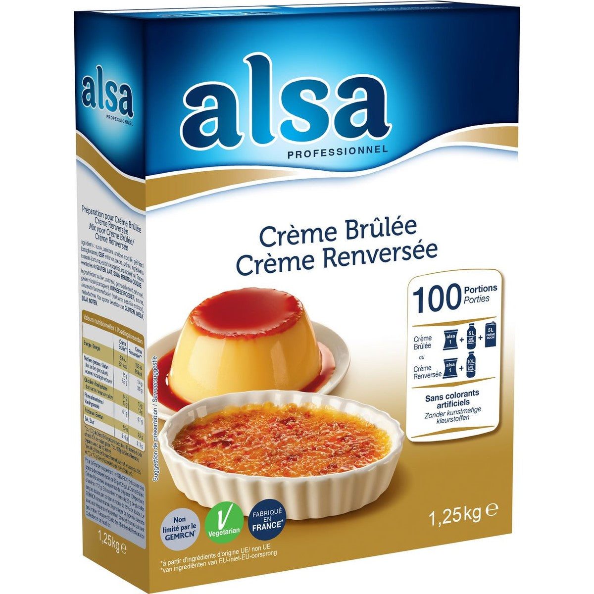 alsa Crème Brûlée 1.25 kg