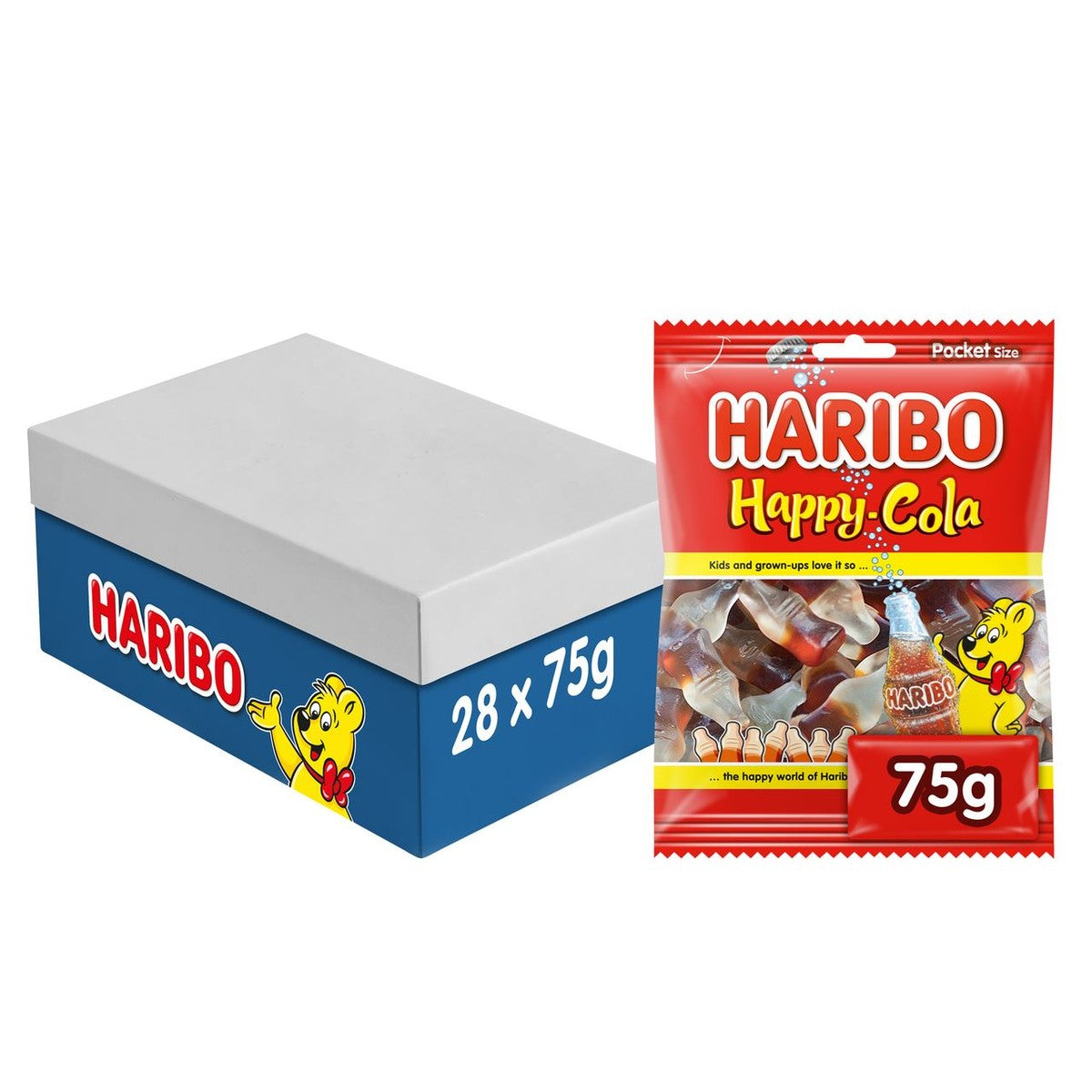 HARIBO Happy cola 28 x 75 g