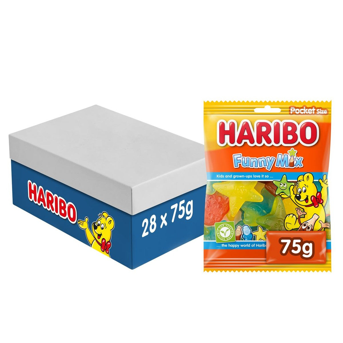 HARIBO Funny mix 28 x 75 g