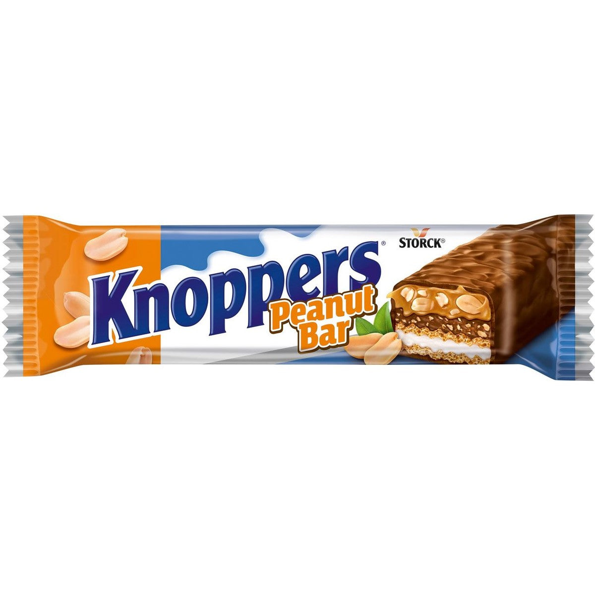 Knoppers Peanutbar single 24 pieces 24 g