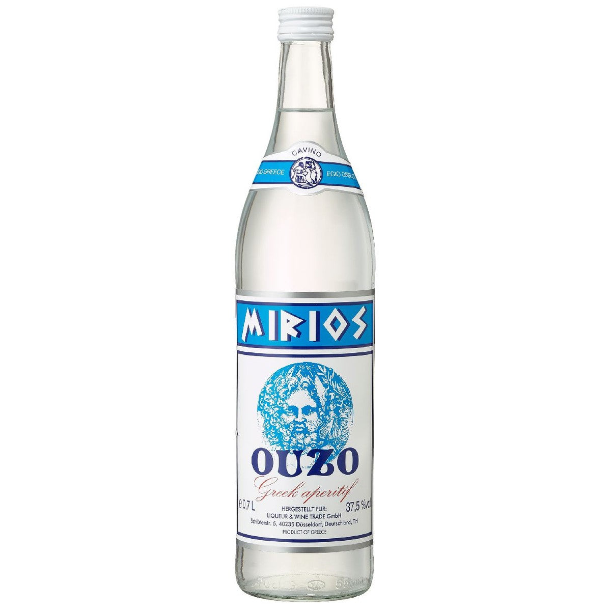 MIRIOS Ouzo 37.5% 70 cl