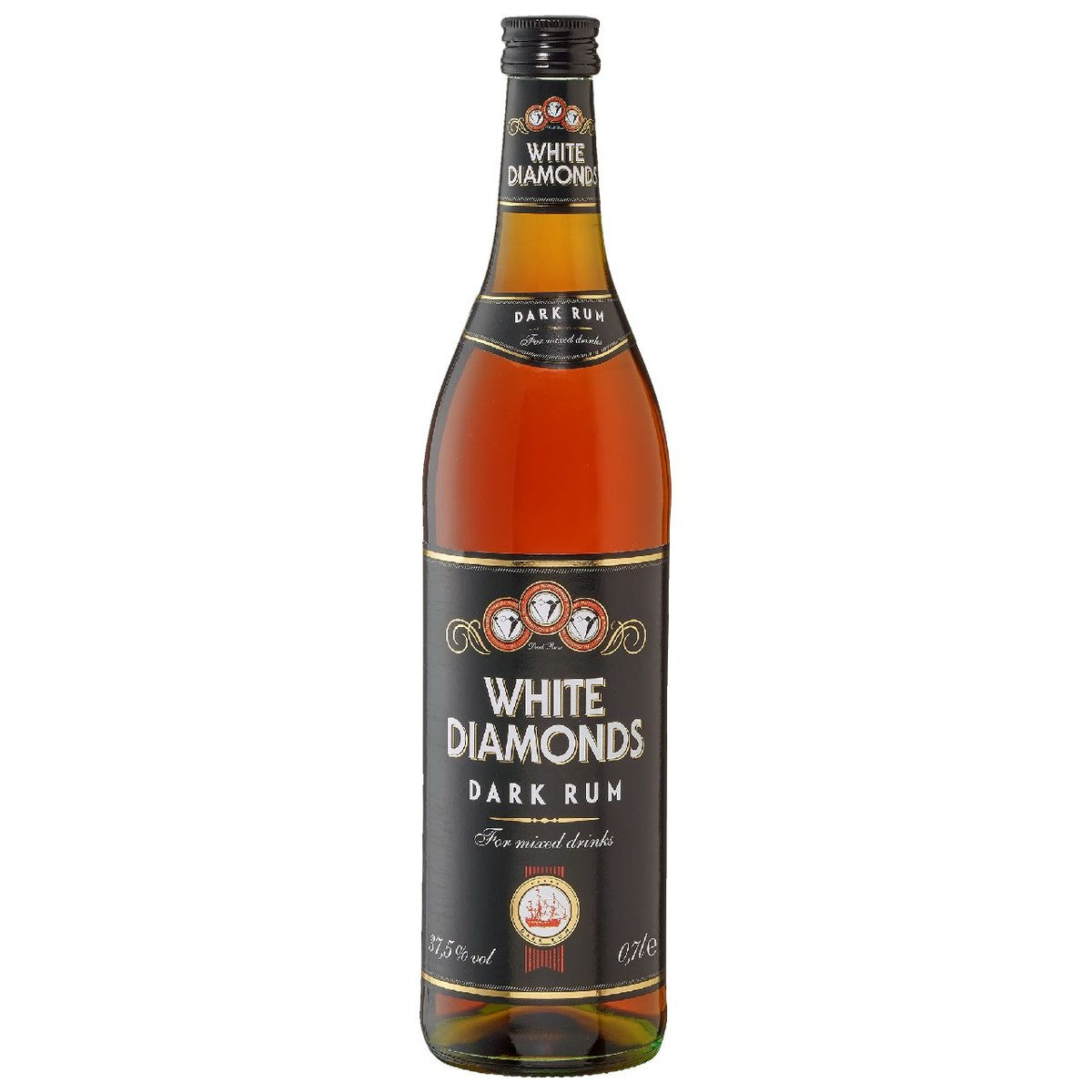 White Diamonds Brown Rum 70 cl 37.5%