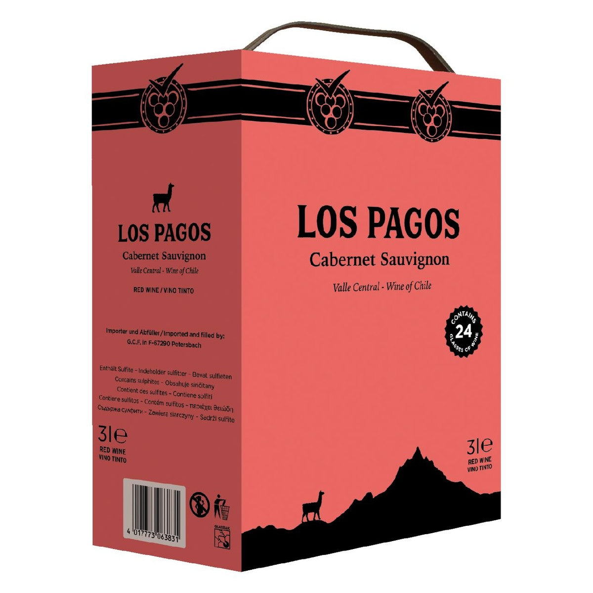 Los Pagos Cabernet Sauvignon bag in box 3 l