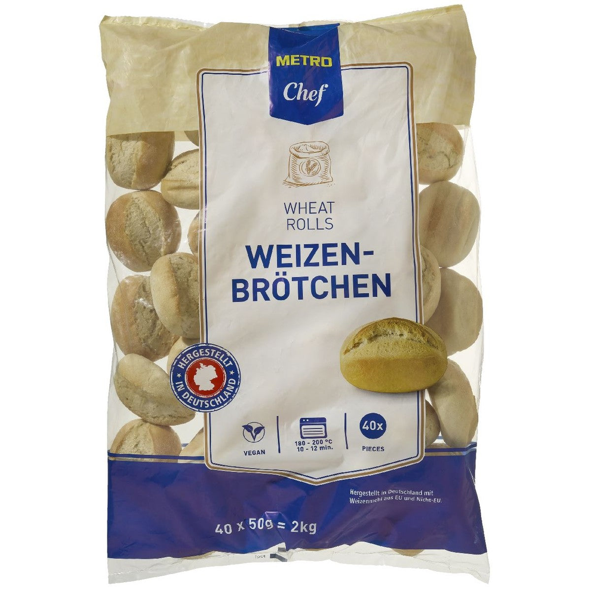 German Rolls 40 x 50 g