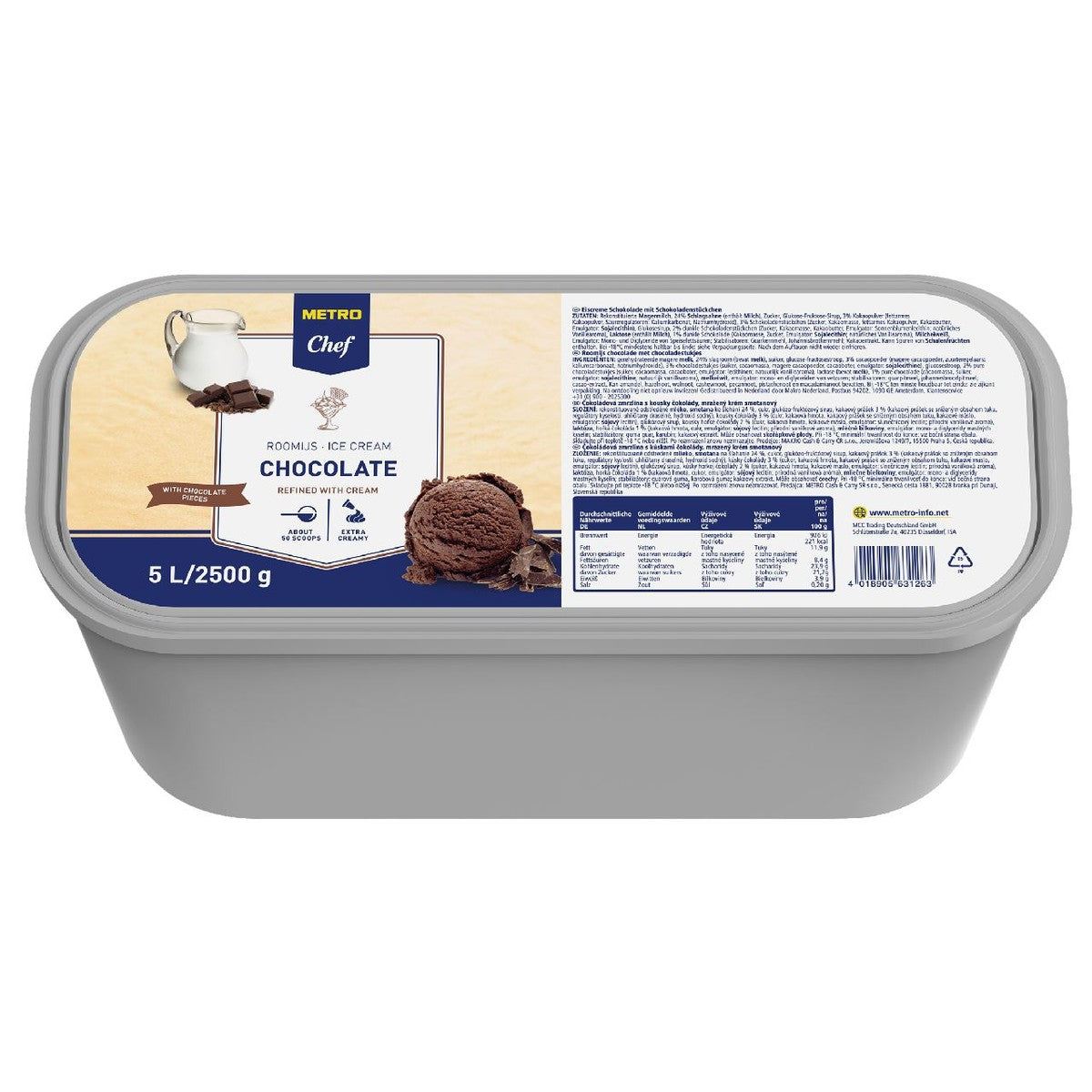 Ice cream Chocolate 5 l
