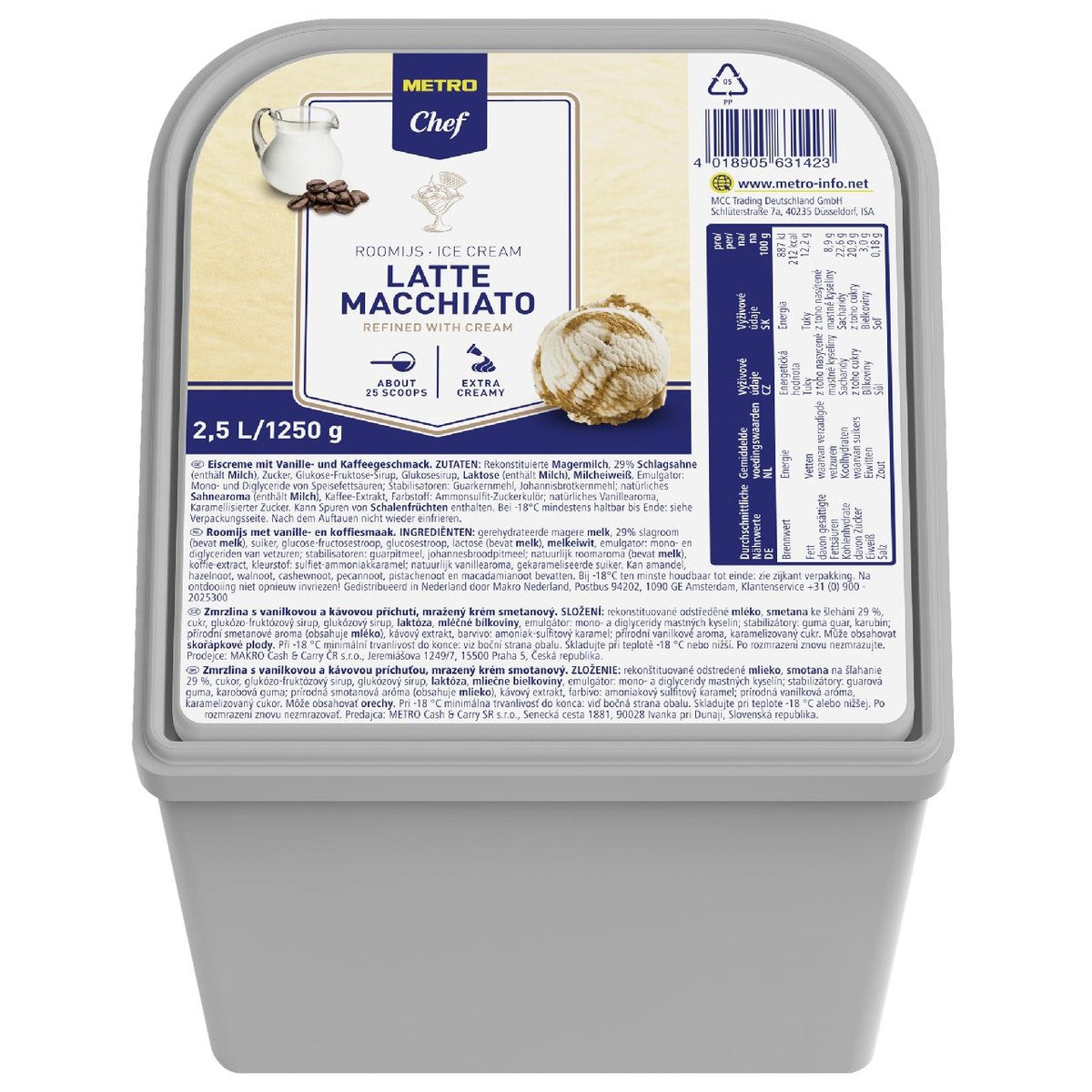 Ice cream Coffee 2.5 l