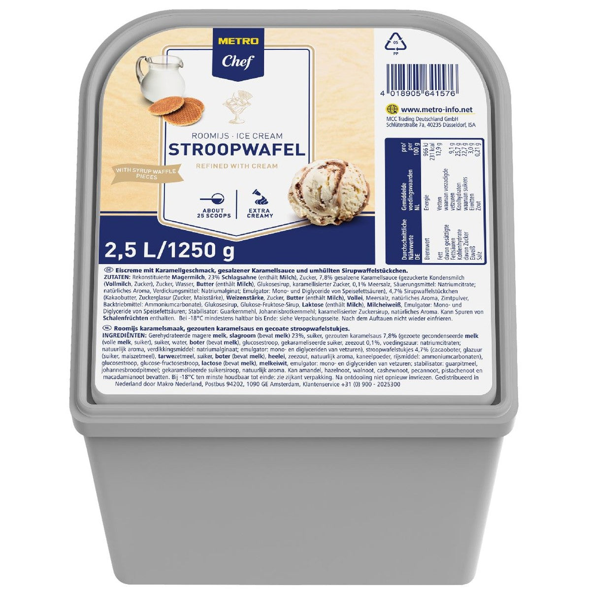 Ice cream Stroopwafel 2.5 l