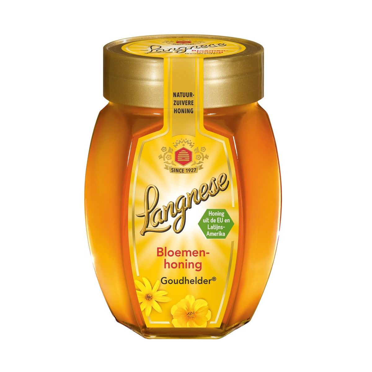 Langnese Flower Honey Gold Clear 500g