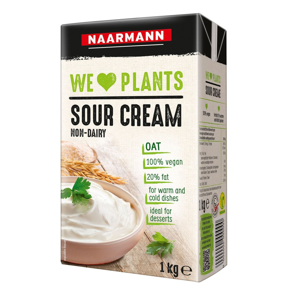 Holland Dairy Star Naarmann Sour cream oats 1 liter