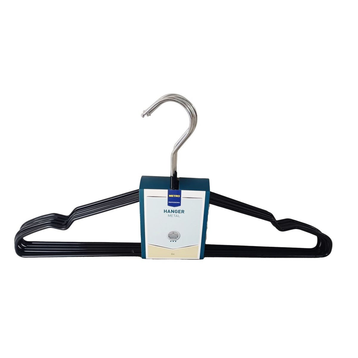 METRO PROFESSIONAL Clothes Hanger Metal 6 pieces