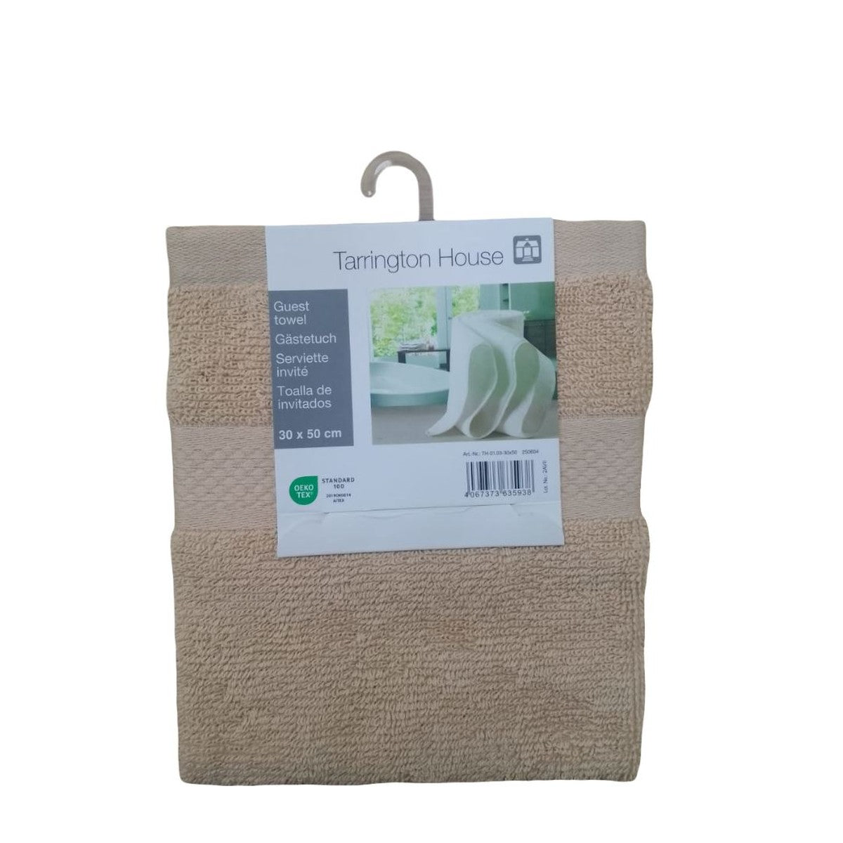 TARRINGTON HOUSE towel 30 x 50 beige
