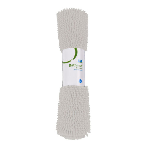 aro Chenille Bathmat 55 x 75 cm plain white