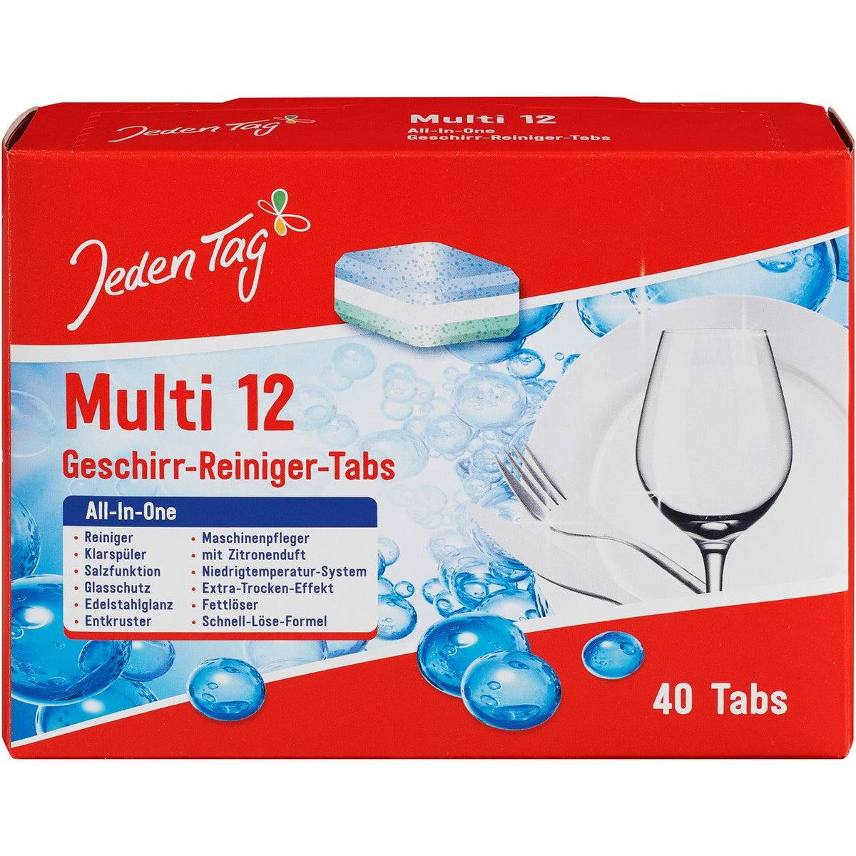Jeden Tag Tabs All-in-1 40 pieces