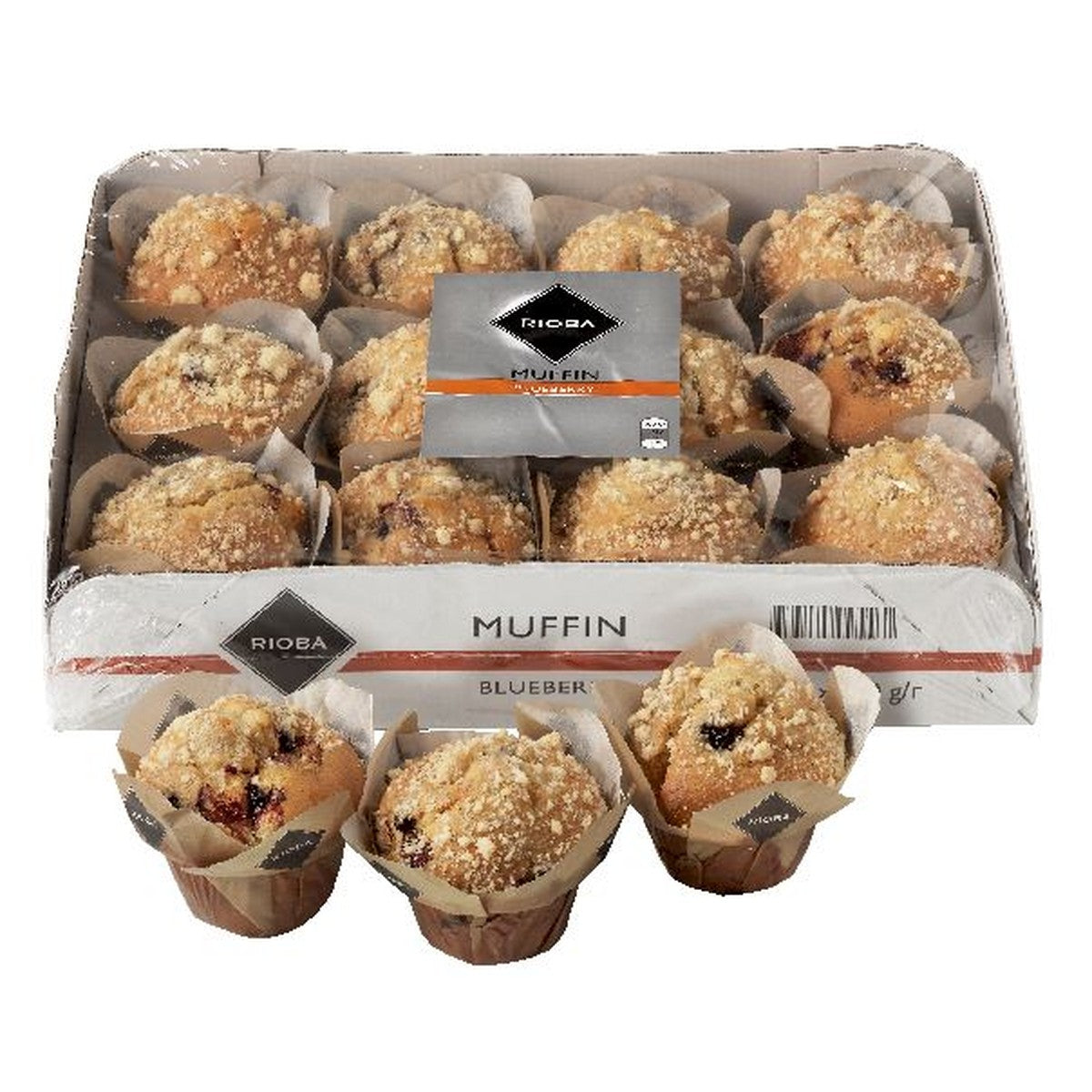 RIOBA Blueberry Muffin 12 x 100 g
