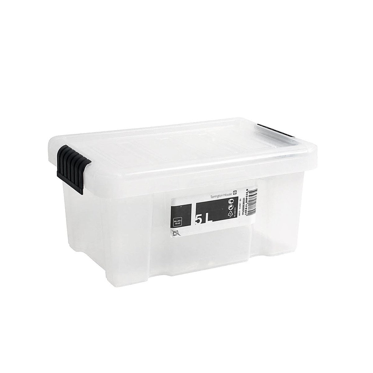 TARRINGTON HOUSE Storage box 5 liters transparent