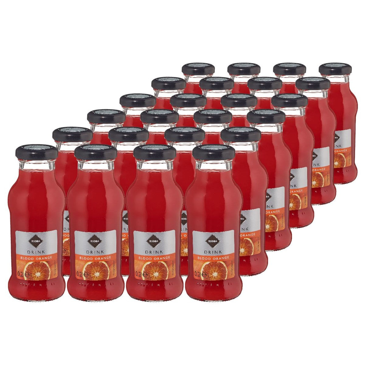 RIOBA Blood Orange Juice 24 x 20 cl