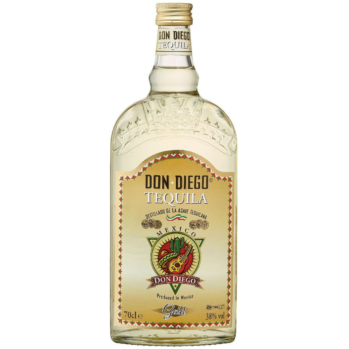 Don Diego Tequila Gold 70cl 38%