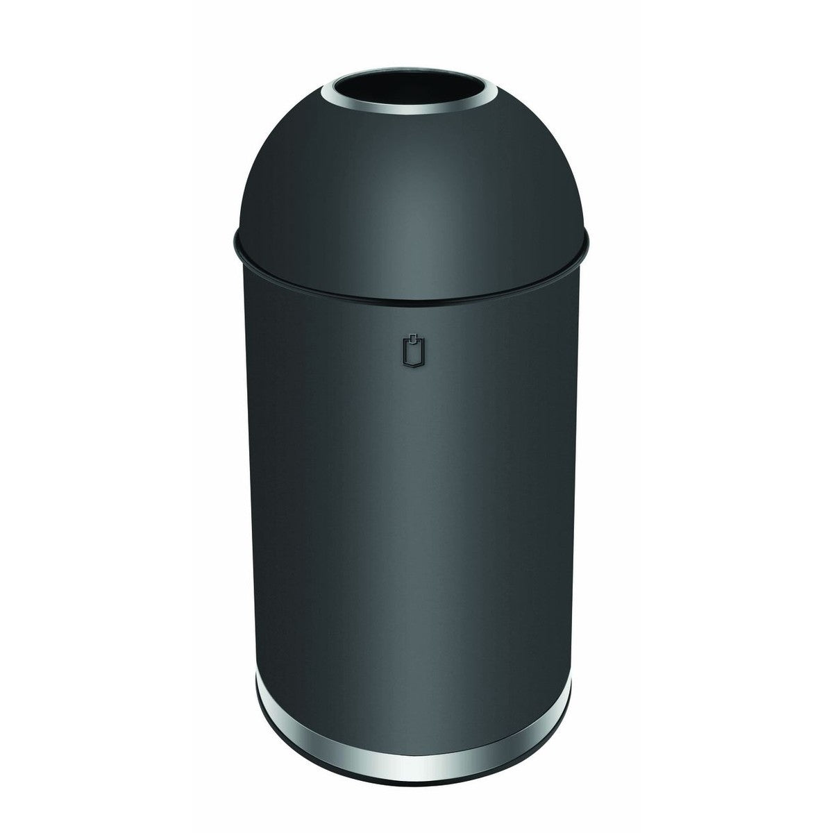 METRO PROFESSIONAL Waste bin - 50 Liters - Stainless steel