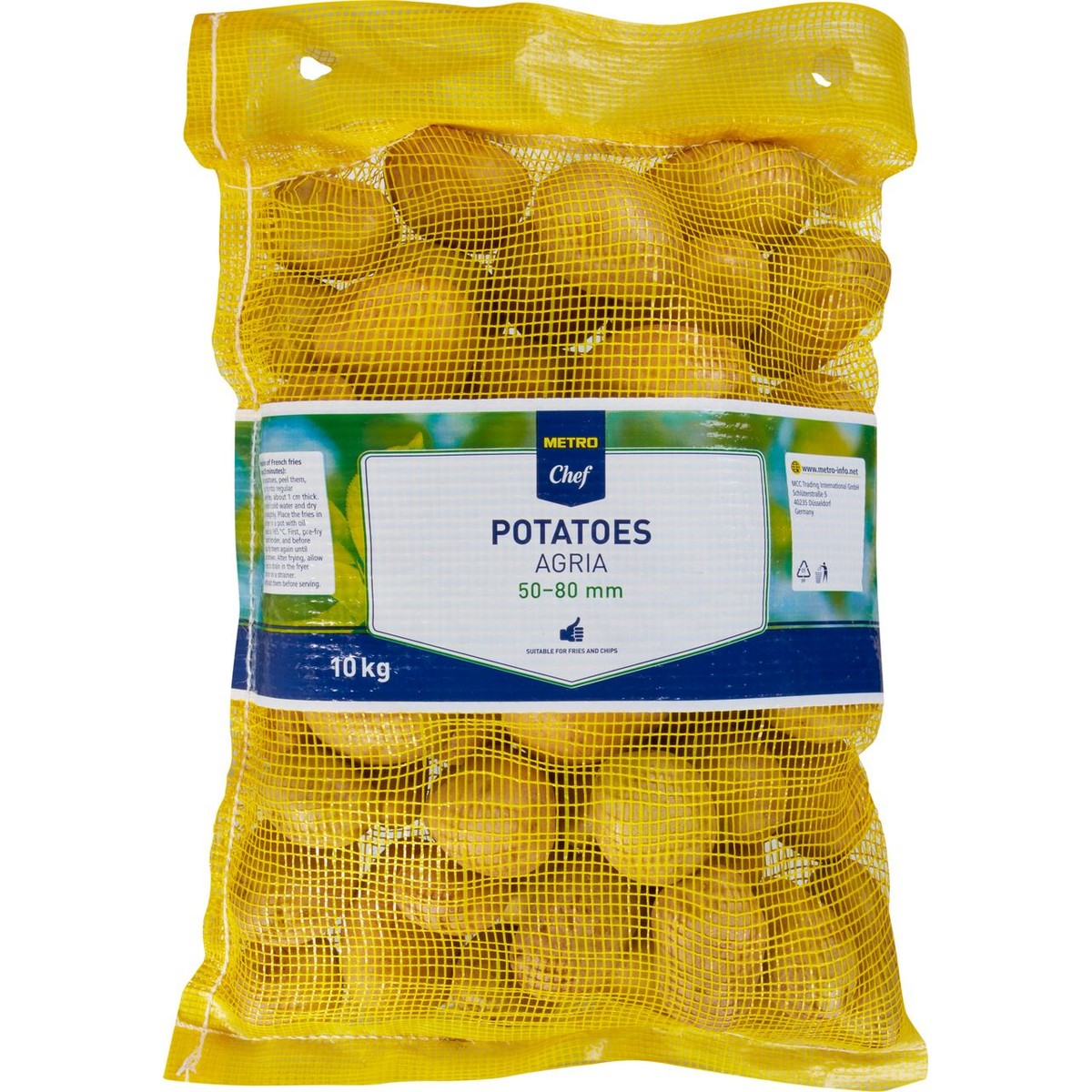 Agria Washed 55+ 10 kg