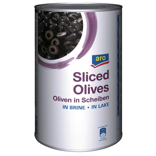 aro Black olives sliced ​​4.1 kg