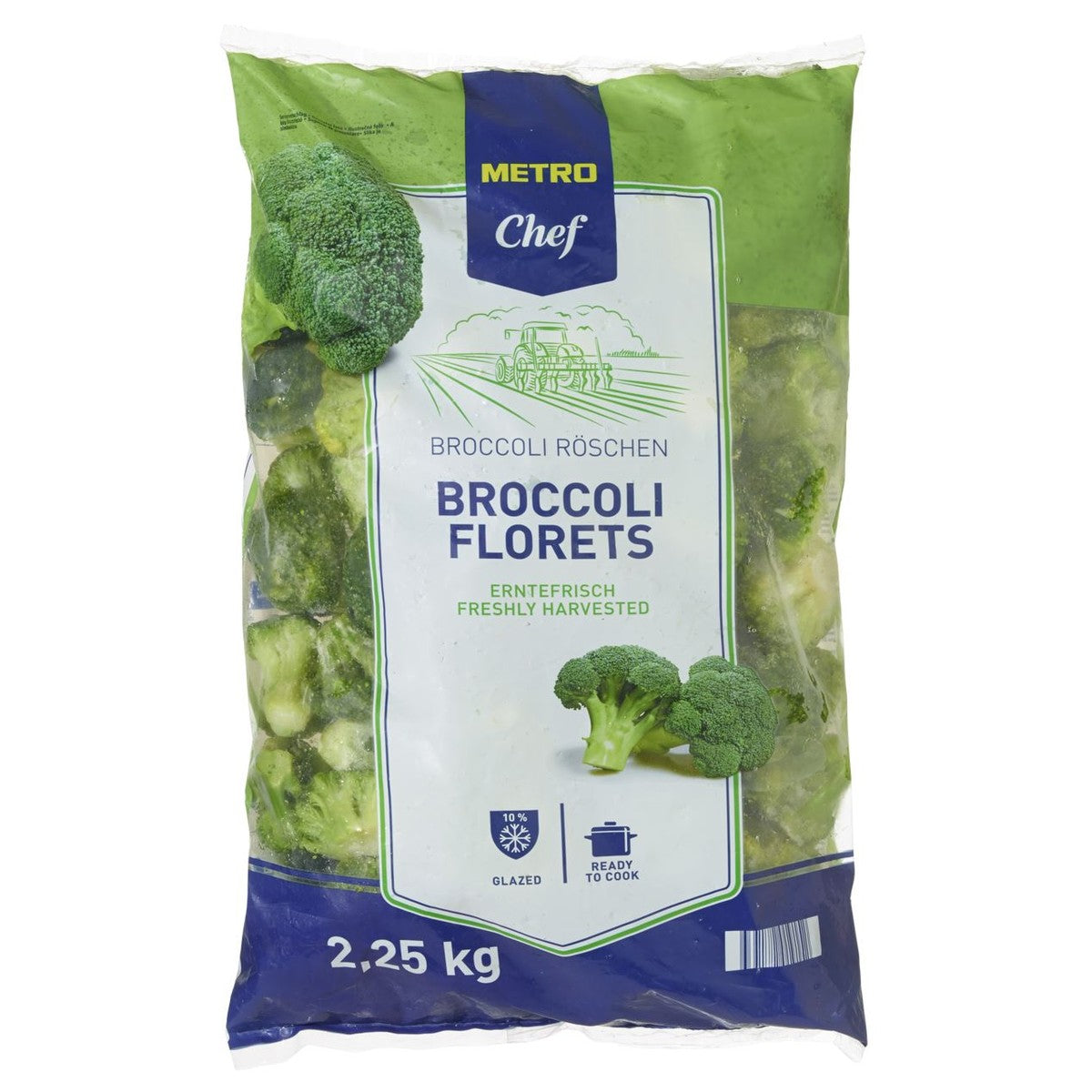 Broccoli florets 40/60 2.5 kg
