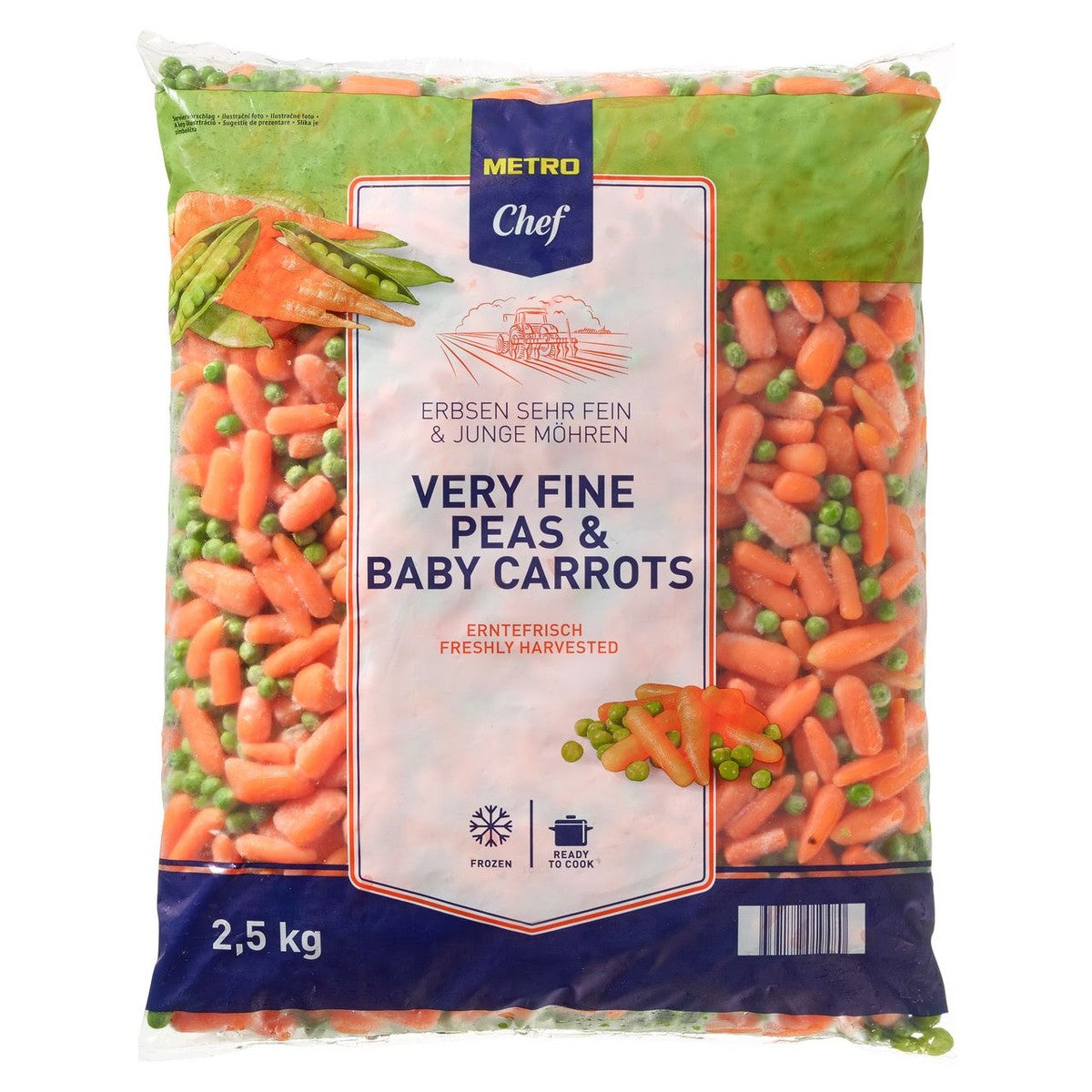 Peas & Young carrot 2.5 kg