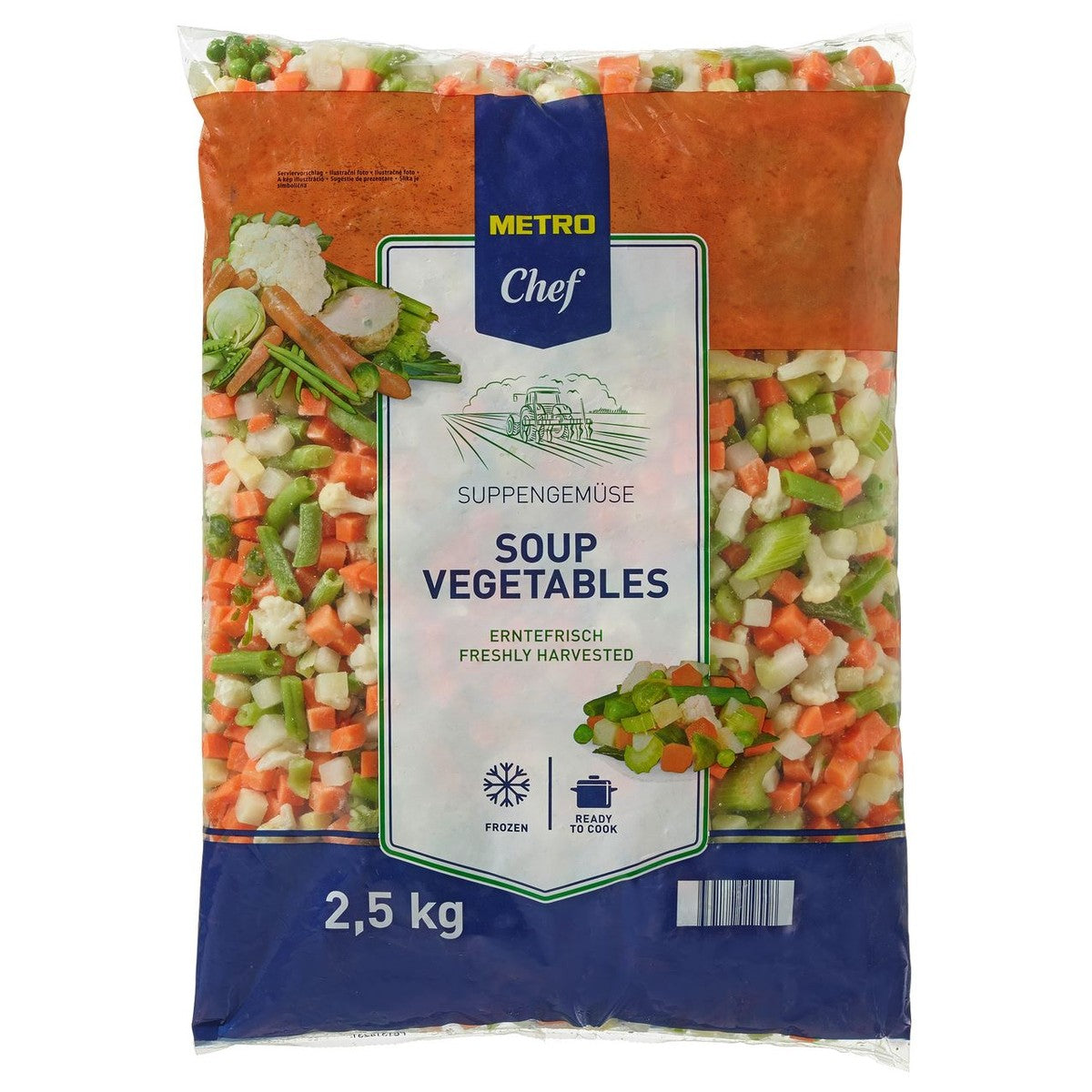 Soup vegetables 2.5 kg