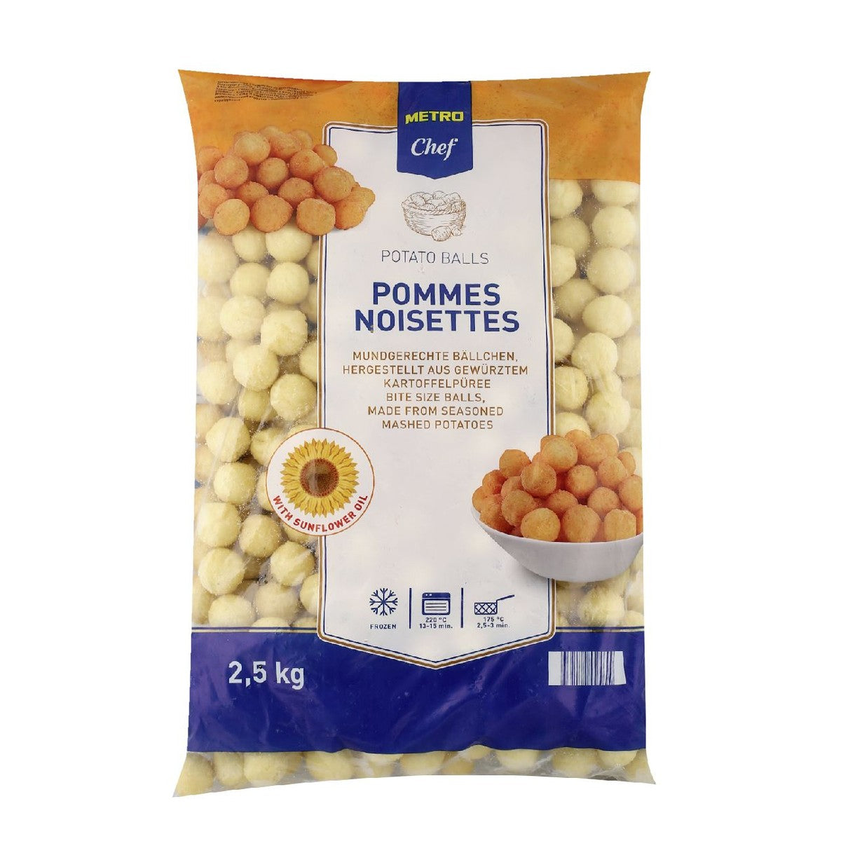 Pommes Noisettes 2.5 kg