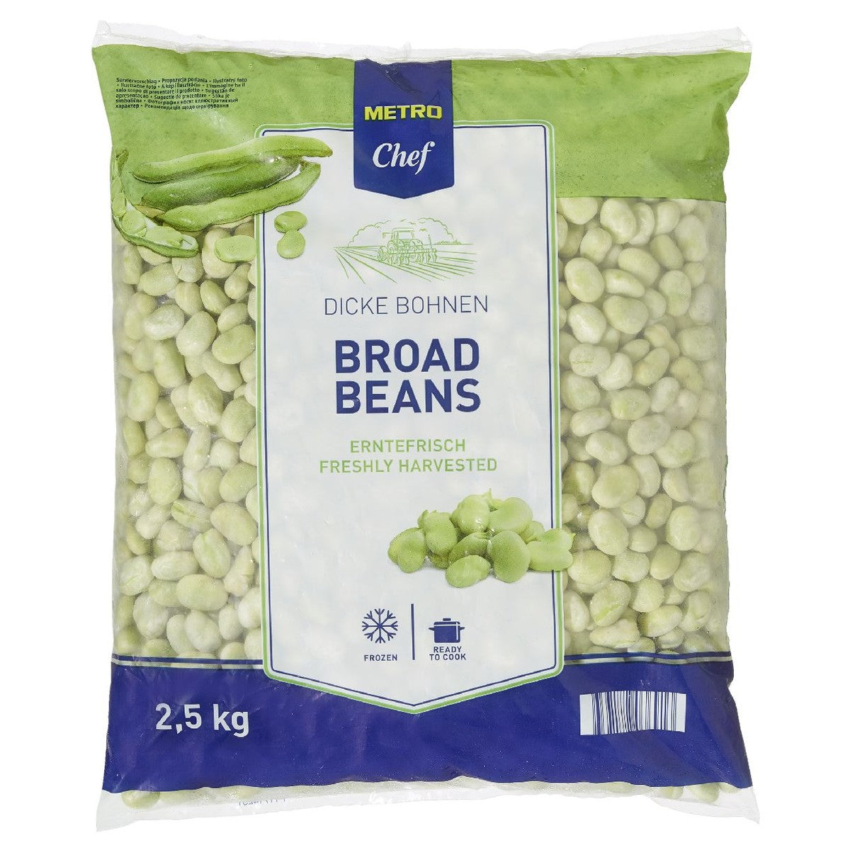 Broad beans 2.5 kg