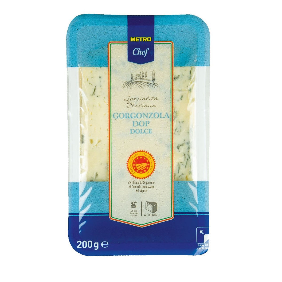 Gorgonzola dolce with crust 200 g