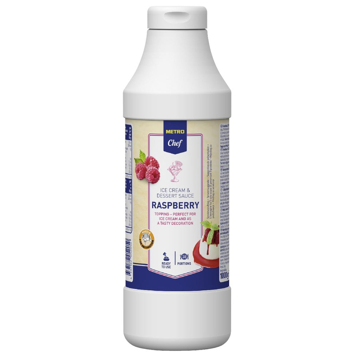 Raspberry Dessert Sauce 1 kg