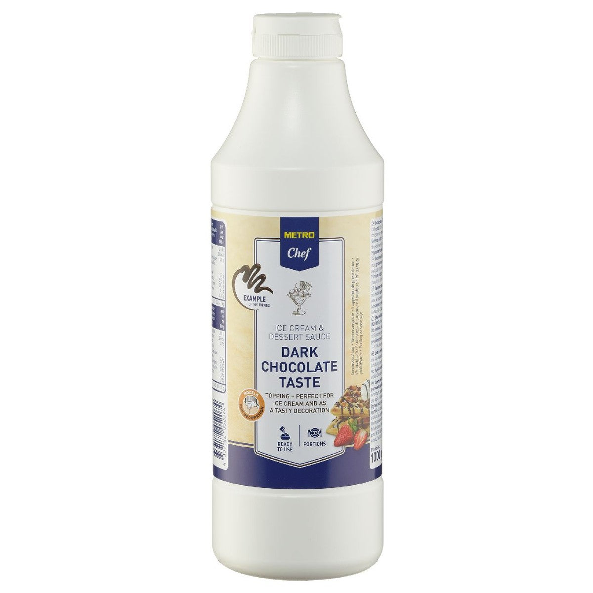 Dark chocolate dessert sauce 1 kg