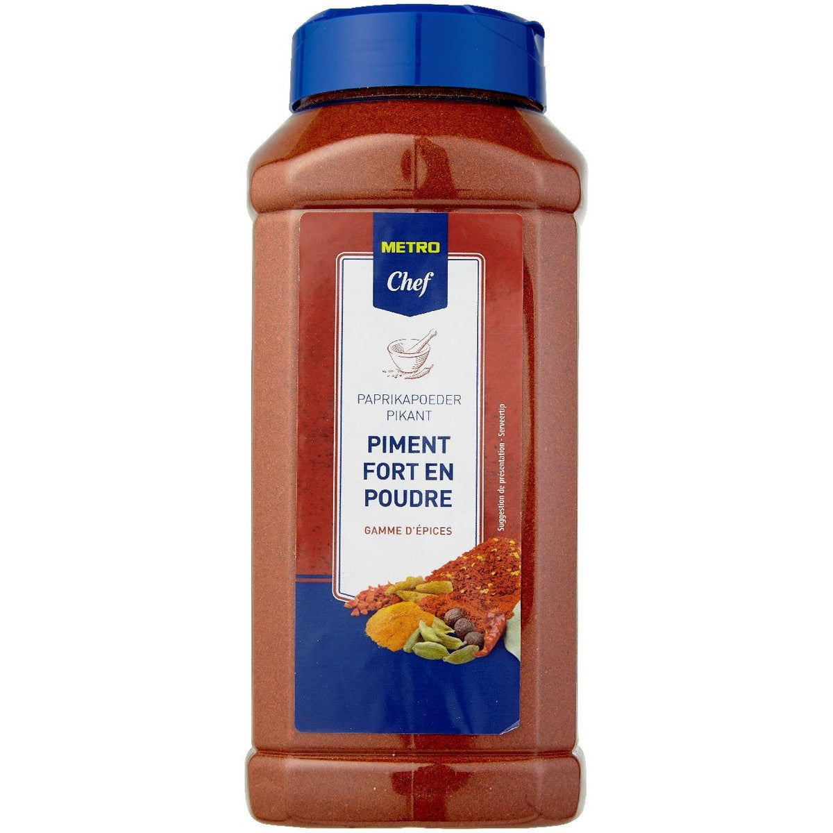 Paprika powder Spicy 550 g