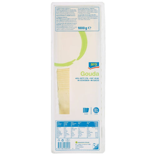 aro Gouda 48+ Grilled cheese 40 slices 1 kg