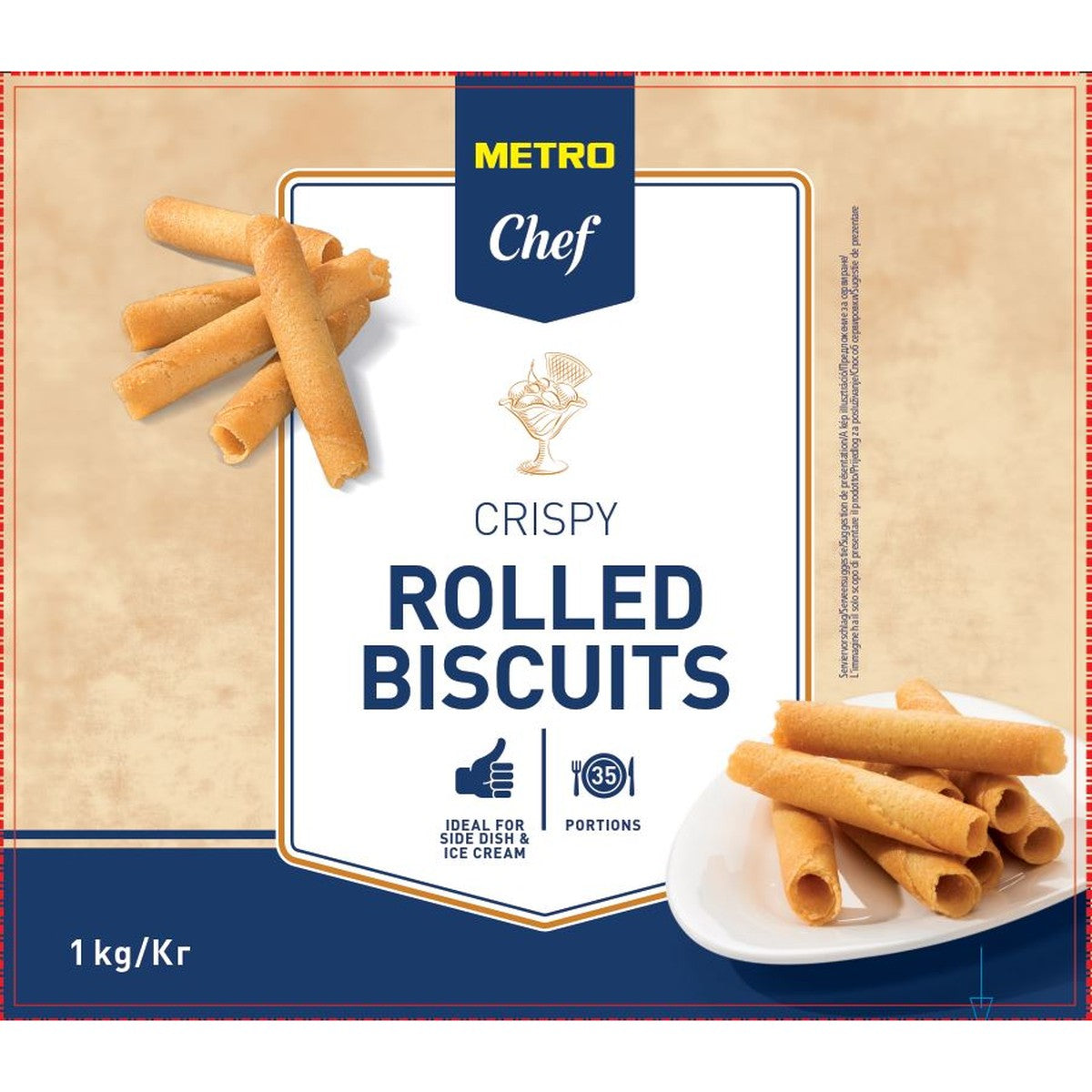 Biscuit rolls 10 x 100 g