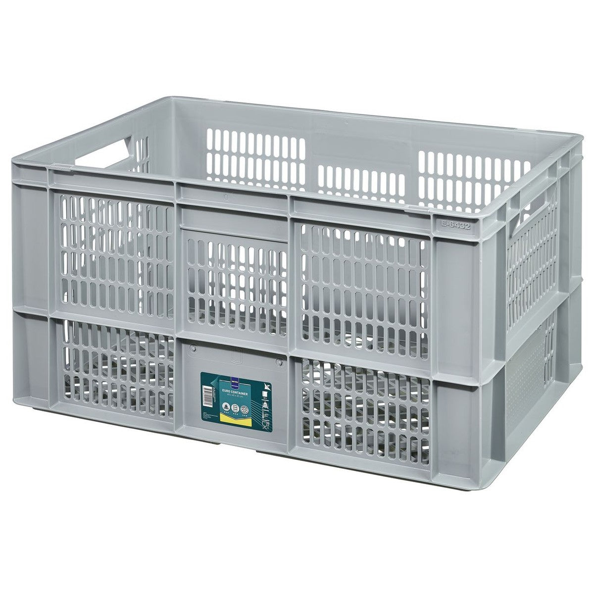 METRO PROFESSIONAL Euro Container 60 x 40 x 32 cm gray